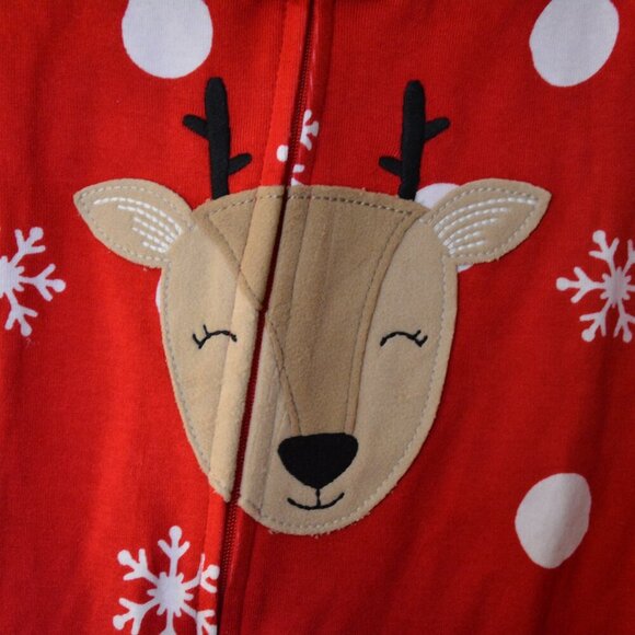 Carter's Just One You Reindeer Black Santa Blanket Sleeper 2 Pack NWT - Picture 2 of 16